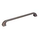 Jeffrey Alexander [972-224BNBDL] Die Cast Zinc Cabinet Pull Handle - Oversized - Marlo Series - Brushed Pewter Finish - 224mm C/C - 9 3/4&quot; L