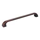 Jeffrey Alexander [972-224DBAC] Die Cast Zinc Cabinet Pull Handle - Oversized - Marlo Series - Brushed Oil Rubbed Bronze Finish - 224mm C/C - 9 3/4&quot; L