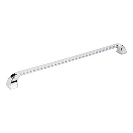 Jeffrey Alexander [972-305PC] Die Cast Zinc Cabinet Pull Handle - Oversized - Marlo Series - Polished Chrome Finish - 12" C/C - 12 3/4" L