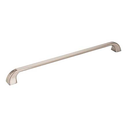 Jeffrey Alexander [972-305SN] Die Cast Zinc Cabinet Pull Handle - Oversized - Marlo Series - Satin Nickel Finish - 12&quot; C/C - 12 3/4&quot; L