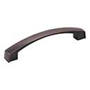 Jeffrey Alexander [549-128DBAC] Die Cast Zinc Cabinet Pull Handle - Merrick Series - Oversized - Brushed Oil Rubbed Bronze Finish - 128mm C/C - 5 1/2&quot; L