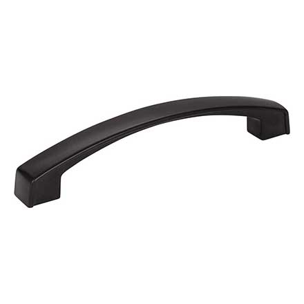 Jeffrey Alexander [549-128MB] Die Cast Zinc Cabinet Pull Handle - Merrick Series - Oversized - Matte Black Finish - 128mm C/C - 5 1/2" L