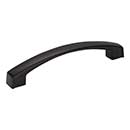 Jeffrey Alexander [549-128MB] Die Cast Zinc Cabinet Pull Handle - Merrick Series - Oversized - Matte Black Finish - 128mm C/C - 5 1/2&quot; L
