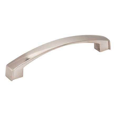 Jeffrey Alexander [549-128SN] Die Cast Zinc Cabinet Pull Handle - Merrick Series - Oversized - Satin Nickel Finish - 128mm C/C - 5 1/2&quot; L