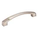 Jeffrey Alexander [549-128SN] Die Cast Zinc Cabinet Pull Handle - Merrick Series - Oversized - Satin Nickel Finish - 128mm C/C - 5 1/2&quot; L