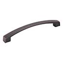 Jeffrey Alexander [549-160DBAC] Die Cast Zinc Cabinet Pull Handle - Merrick Series - Oversized - Brushed Oil Rubbed Bronze Finish - 160mm C/C - 6 3/4&quot; L