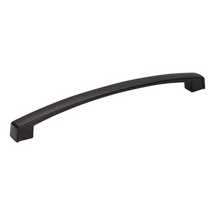 Jeffrey Alexander [549-192MB] Die Cast Zinc Cabinet Pull Handle - Merrick Series - Oversized - Matte Black Finish - 192mm C/C - 8&quot; L