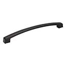 Jeffrey Alexander [549-192MB] Die Cast Zinc Cabinet Pull Handle - Merrick Series - Oversized - Matte Black Finish - 192mm C/C - 8&quot; L