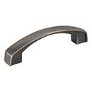Jeffrey Alexander [549-96BNBDL] Die Cast Zinc Cabinet Pull Handle - Merrick Series - Standard Size - Brushed Pewter Finish - 96mm C/C - 4 3/16&quot; L