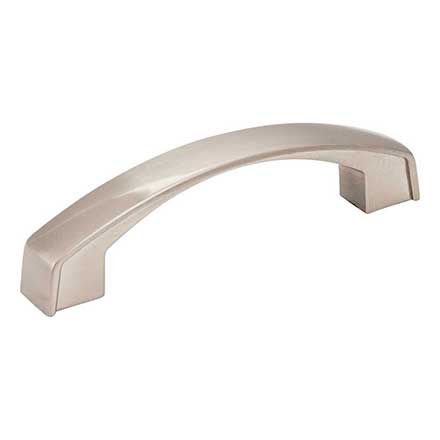 Jeffrey Alexander [549-96SN] Die Cast Zinc Cabinet Pull Handle - Merrick Series - Standard Size - Satin Nickel Finish - 96mm C/C - 4 3/16&quot; L