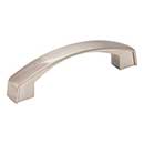 Jeffrey Alexander [549-96SN] Die Cast Zinc Cabinet Pull Handle - Merrick Series - Standard Size - Satin Nickel Finish - 96mm C/C - 4 3/16&quot; L