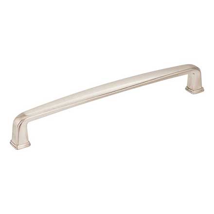 Jeffrey Alexander [1092-160SN] Die Cast Zinc Cabinet Pull Handle - Milan 1 Series - Oversized - Satin Nickel Finish - 160mm C/C - 6 3/16&quot; L