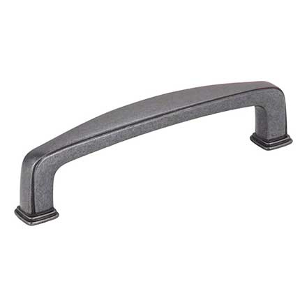 Jeffrey Alexander [1092DACM] Die Cast Zinc Cabinet Pull Handle - Milan 1 Series - Standard Size - Gun Metal Finish - 96mm C/C - 4 1/4&quot; L