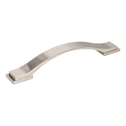Jeffrey Alexander [80152-128SN] Die Cast Zinc Cabinet Pull Handle - Mirada Series - Oversized - Satin Nickel Finish - 128mm C/C - 6 13/16&quot; L