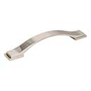 Jeffrey Alexander [80152-128SN] Die Cast Zinc Cabinet Pull Handle - Mirada Series - Oversized - Satin Nickel Finish - 128mm C/C - 6 13/16&quot; L