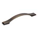 Jeffrey Alexander [80152-160ABSB] Die Cast Zinc Cabinet Pull Handle - Mirada Series - Oversized - Antique Brushed Satin Brass Finish - 160mm C/C - 8 1/16&quot; L
