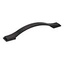 Jeffrey Alexander [80152-160MB] Die Cast Zinc Cabinet Pull Handle - Mirada Series - Oversized - Matte Black Finish - 160mm C/C - 8 1/16&quot; L