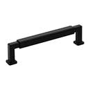 Jeffrey Alexander [229-128MB] Die Cast Zinc Cabinet Pull Handle - Nash Series - Oversized - Matte Black Finish - 128mm C/C - 5 9/16" L
