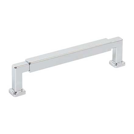 Jeffrey Alexander [229-128PC] Die Cast Zinc Cabinet Pull Handle - Nash Series - Oversized - Polished Chrome Finish - 128mm C/C - 5 9/16" L