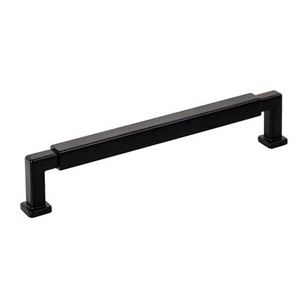 Jeffrey Alexander [229-160MB] Die Cast Zinc Cabinet Pull Handle - Nash Series - Oversized - Matte Black Finish - 160mm C/C - 6 7/8" L