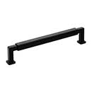 Jeffrey Alexander [229-160MB] Die Cast Zinc Cabinet Pull Handle - Nash Series - Oversized - Matte Black Finish - 160mm C/C - 6 7/8" L