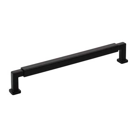 Jeffrey Alexander [229-192MB] Die Cast Zinc Cabinet Pull Handle - Nash Series - Oversized - Matte Black Finish - 192mm C/C - 8 1/8" L