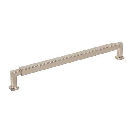 Jeffrey Alexander [229-224SN] Die Cast Zinc Cabinet Pull Handle - Nash Series - Oversized - Satin Nickel Finish - 224mm C/C - 9 3/8" L