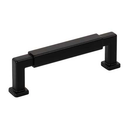 Jeffrey Alexander [229-96MB] Die Cast Zinc Cabinet Pull Handle - Nash Series - Standard Size - Matte Black Finish - 96mm C/C - 4 5/16" L