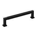 Jeffrey Alexander [929-128MB] Die Cast Zinc Cabinet Pull Handle - Ogden Series - Oversized - Matte Black Finish - 128mm C/C - 5 9/16" L