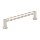 Jeffrey Alexander [929-128NI] Die Cast Zinc Cabinet Pull Handle - Ogden Series - Oversized - Polished Nickel Finish - 128mm C/C - 5 9/16" L