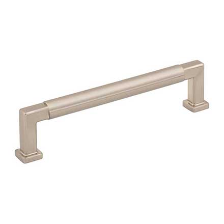 Jeffrey Alexander [929-128SN] Die Cast Zinc Cabinet Pull Handle - Ogden Series - Oversized - Satin Nickel Finish - 128mm C/C - 5 9/16" L