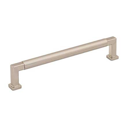 Jeffrey Alexander [929-160SN] Die Cast Zinc Cabinet Pull Handle - Ogden Series - Oversized - Satin Nickel Finish - 160mm C/C - 6 7/8" L