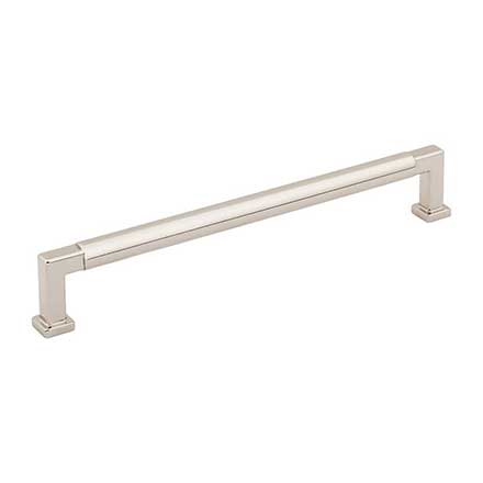 Jeffrey Alexander [929-192NI] Die Cast Zinc Cabinet Pull Handle - Ogden Series - Oversized - Polished Nickel Finish - 192mm C/C - 8 1/8" L