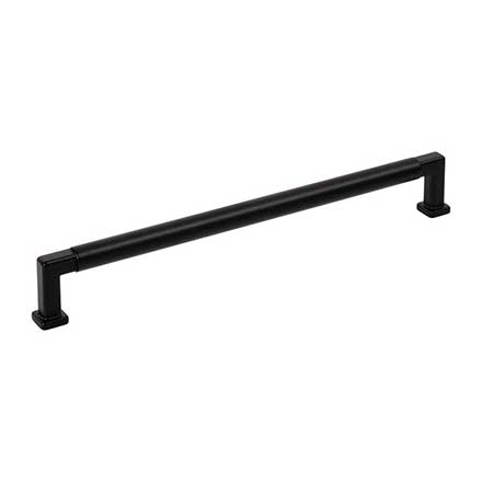 Jeffrey Alexander [929-224MB] Die Cast Zinc Cabinet Pull Handle - Ogden Series - Oversized - Matte Black Finish - 224mm C/C - 9 3/8" L
