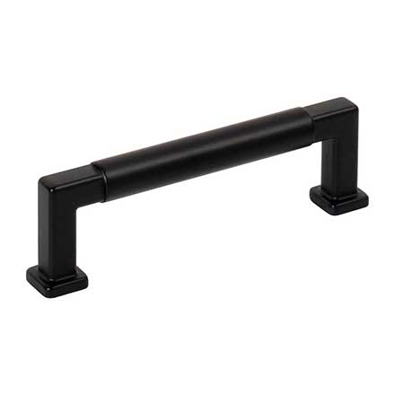 Jeffrey Alexander [929-96MB] Die Cast Zinc Cabinet Pull Handle - Ogden Series - Standard Size - Matte Black Finish - 96mm C/C - 4 5/16" L