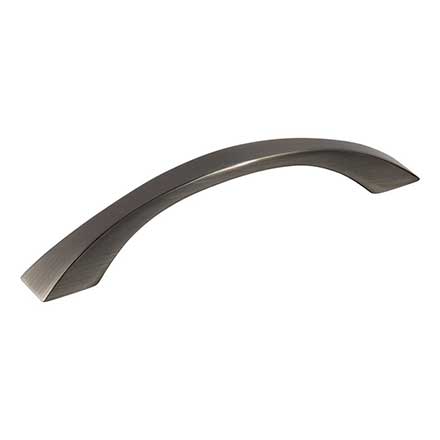 Jeffrey Alexander [767-128BNBDL] Die Cast Zinc Cabinet Pull Handle - Standard Sized - Philip Series - Brushed Pewter Finish - 128mm C/C - 6 5/16&quot; L
