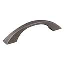Jeffrey Alexander [767-96BNBDL] Die Cast Zinc Cabinet Pull Handle - Standard Sized - Philip Series - Brushed Pewter Finish - 96mm C/C - 5&quot; L