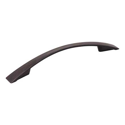 Jeffrey Alexander [847-128DBAC] Die Cast Zinc Cabinet Pull Handle - Regan Series - Oversized - Brushed Oil Rubbed Bronze Finish - 128mm C/C - 6 13/16&quot; L