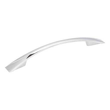 Jeffrey Alexander [847-128PC] Die Cast Zinc Cabinet Pull Handle - Regan Series - Oversized - Polished Chrome Finish - 128mm C/C - 6 13/16&quot; L