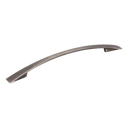 Jeffrey Alexander [847-160BNBDL] Die Cast Zinc Cabinet Pull Handle - Regan Series - Oversized - Brushed Pewter Finish - 160mm C/C - 8 1/16&quot; L