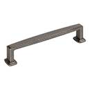 Jeffrey Alexander [171-128BNBDL] Die Cast Zinc Cabinet Pull Handle - Oversized - Richard Series - Brushed Pewter Finish - 128mm C/C - 5 5/8&quot; L