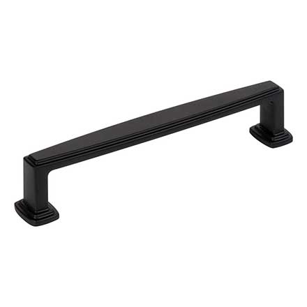 Jeffrey Alexander [171-128MB] Die Cast Zinc Cabinet Pull Handle - Oversized - Richard Series - Matte Black Finish - 128mm C/C - 5 5/8&quot; L