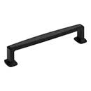 Jeffrey Alexander [171-128MB] Die Cast Zinc Cabinet Pull Handle - Oversized - Richard Series - Matte Black Finish - 128mm C/C - 5 5/8&quot; L