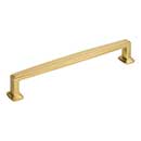 Jeffrey Alexander [171-160BG] Die Cast Zinc Cabinet Pull Handle - Oversized - Richard Series - Brushed Gold Finish - 160mm C/C - 6 7/8&quot; L