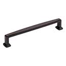 Jeffrey Alexander [171-160DBAC] Die Cast Zinc Cabinet Pull Handle - Oversized - Richard Series - Brushed Oil Rubbed Bronze Finish - 160mm C/C - 6 7/8&quot; L