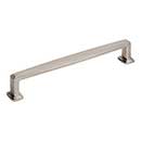 Jeffrey Alexander [171-160SN] Die Cast Zinc Cabinet Pull Handle - Oversized - Richard Series - Satin Nickel Finish - 160mm C/C - 6 7/8&quot; L