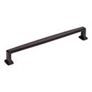 Jeffrey Alexander [171-192DBAC] Die Cast Zinc Cabinet Pull Handle - Oversized - Richard Series - Brushed Oil Rubbed Bronze Finish - 192mm C/C - 8 1/8&quot; L