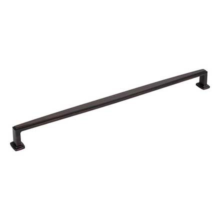 Jeffrey Alexander [171-305DBAC] Die Cast Zinc Cabinet Pull Handle - Oversized - Richard Series - Brushed Oil Rubbed Bronze Finish - 305mm C/C - 12 5/8" L