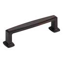 Jeffrey Alexander [171-96DBAC] Die Cast Zinc Cabinet Pull Handle - Standard Size - Richard Series - Brushed Oil Rubbed Bronze Finish - 96mm C/C - 4 3/8&quot; L