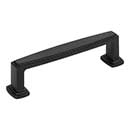 Jeffrey Alexander [171-96MB] Die Cast Zinc Cabinet Pull Handle - Standard Size - Richard Series - Matte Black Finish - 96mm C/C - 4 3/8&quot; L